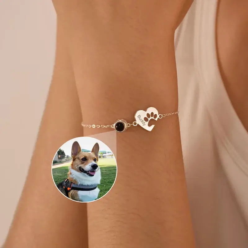 Bracelet Personnalisé Patte de Chien