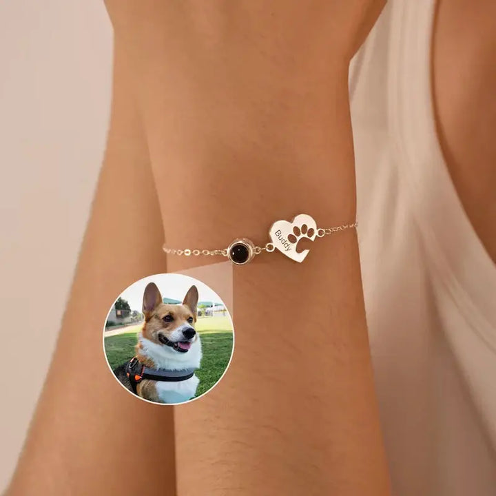 Bracelet Personnalisé Patte de Chien