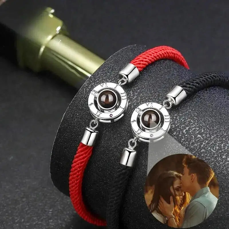 Bracelet Photo Personnalisé Homme