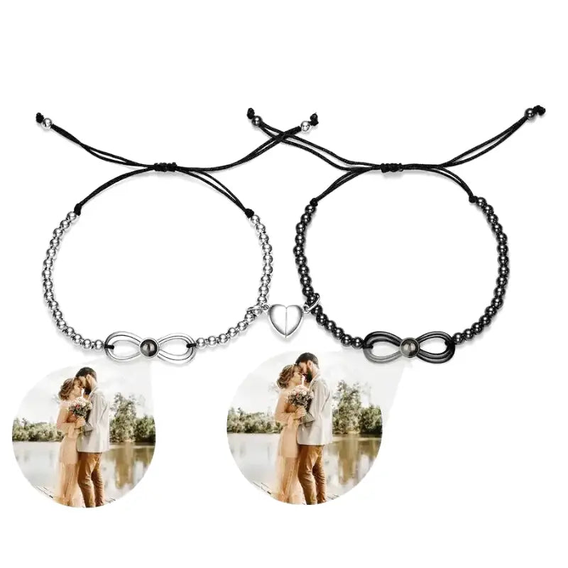 Bracelet pour Couple Personnalisé Infini