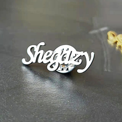 Broche Personnalisée - Argent