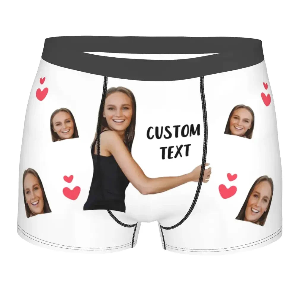 Calecon avec photo personnalise sale