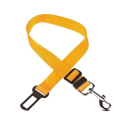 Ceinture de Sécurité pour Chien ou Chat Jaune