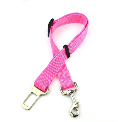 Ceinture de Sécurité pour Chien ou Chat Rose