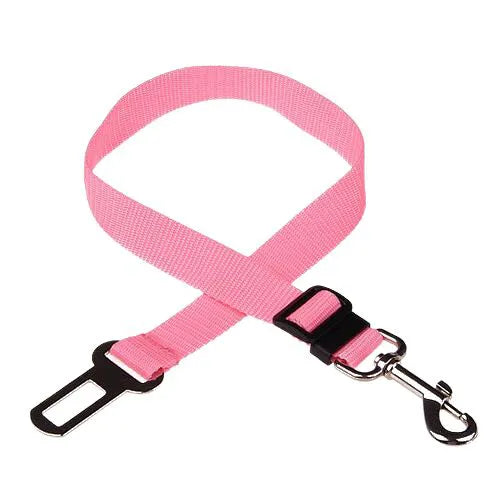 Ceinture de Sécurité pour Chien ou Chat Rose foncé