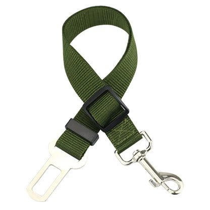 Ceinture de Sécurité pour Chien ou Chat - Vert foncé