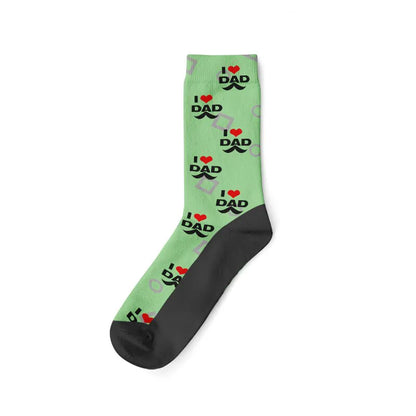 Chaussette Personnalisable - Vert Clair