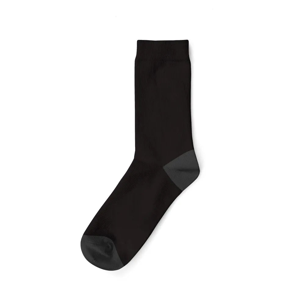 Chaussette Photo Personnalisé - Noir / 2