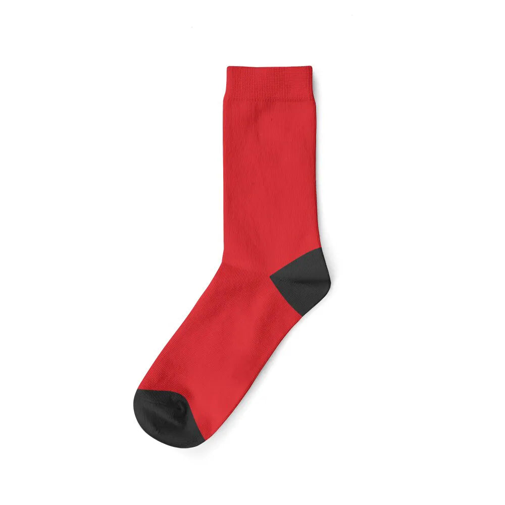 Chaussette Photo Personnalisé - Rouge / 2