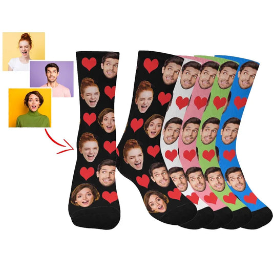 Chaussettes Personnalisées Photo