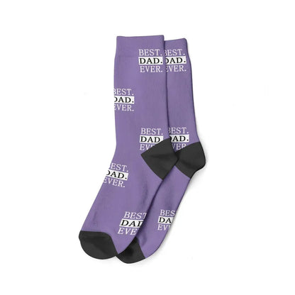 Chaussettes Papa - Violet