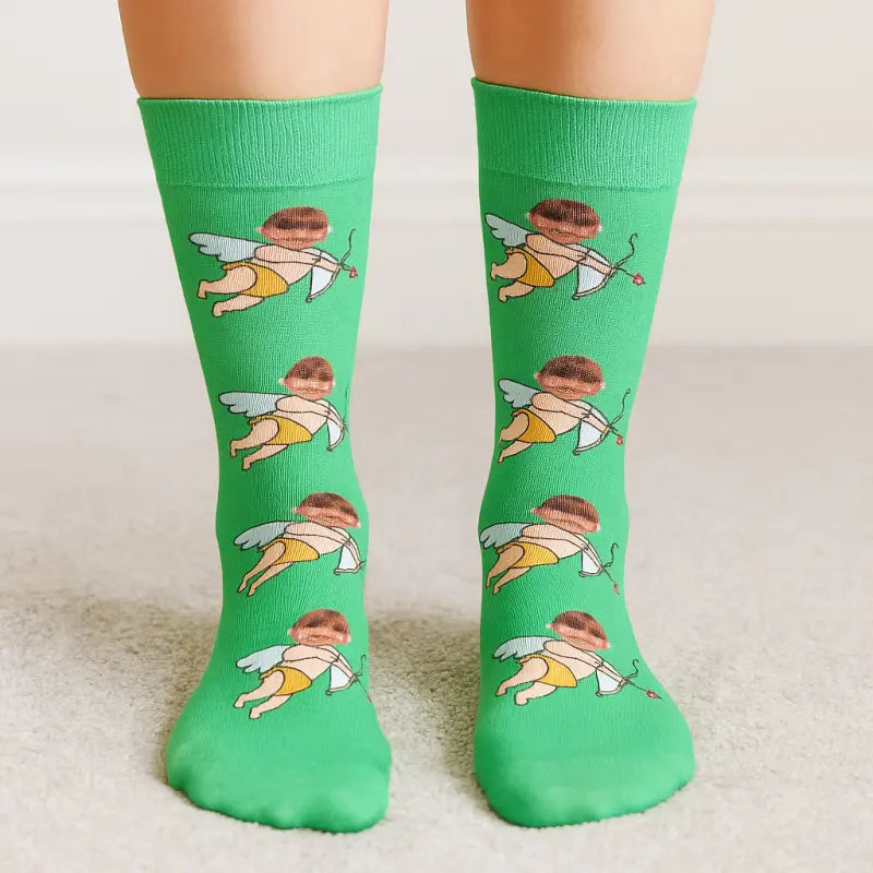 Chaussettes Personnalisées Cupidon