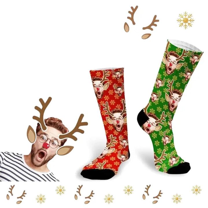 Chaussettes Personnalisées de Noël