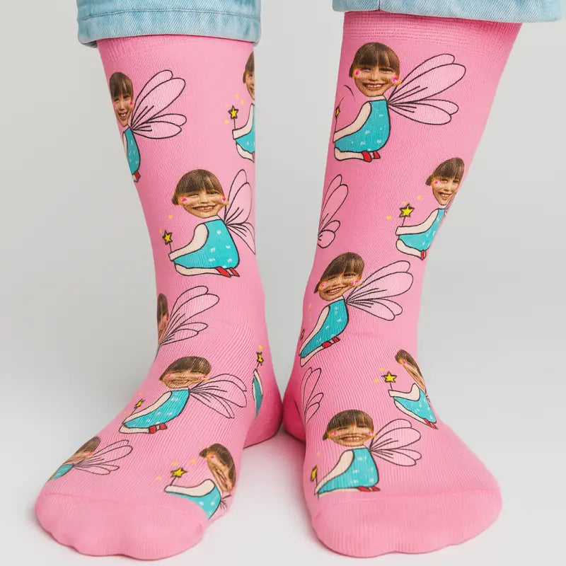 Chaussettes Personnalisées Fée