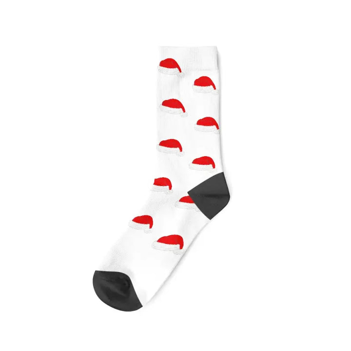 Chaussettes Personnalisées Noël Blanc