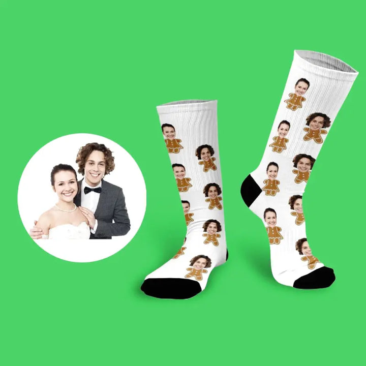 Chaussettes Personnalisées Pain d'Épices
