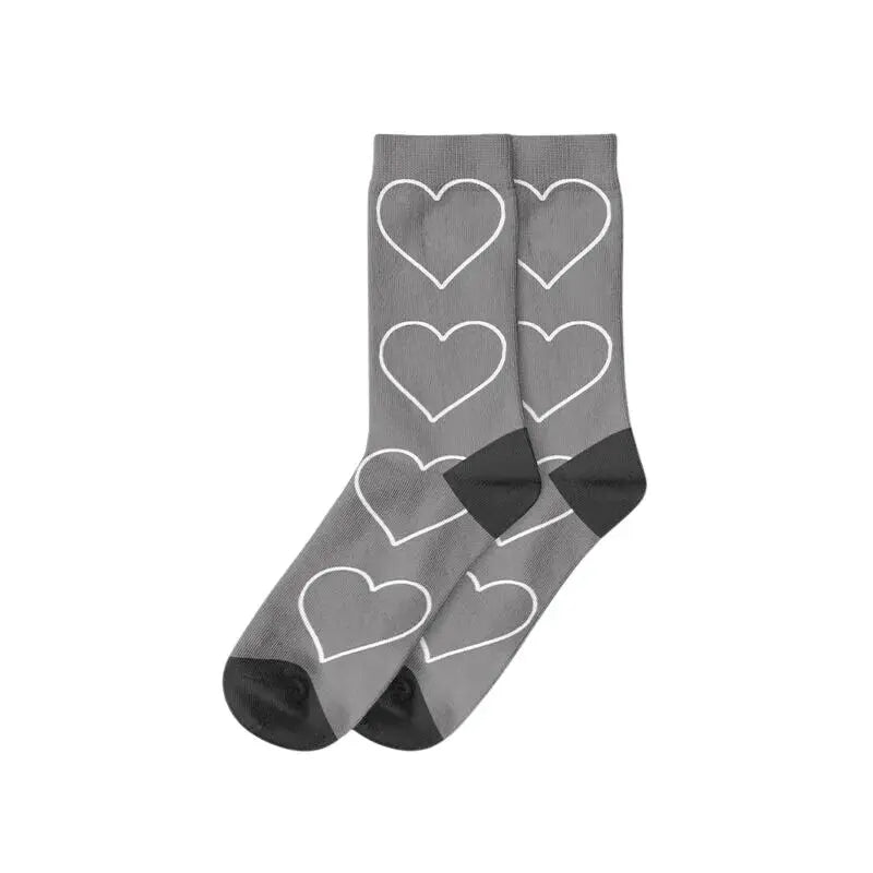 Chaussettes Personnalisées Prénom Gris Foncé