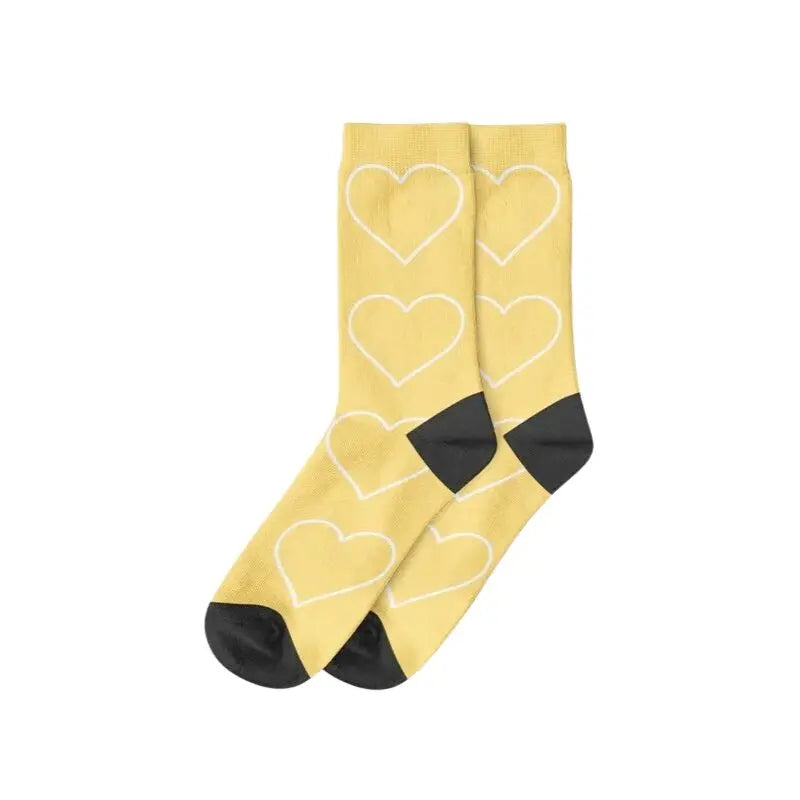 Chaussettes Personnalisées Prénom Jaune