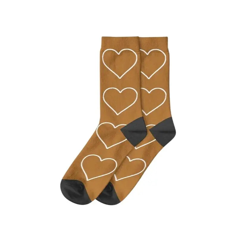 Chaussettes Personnalisées Prénom Marron