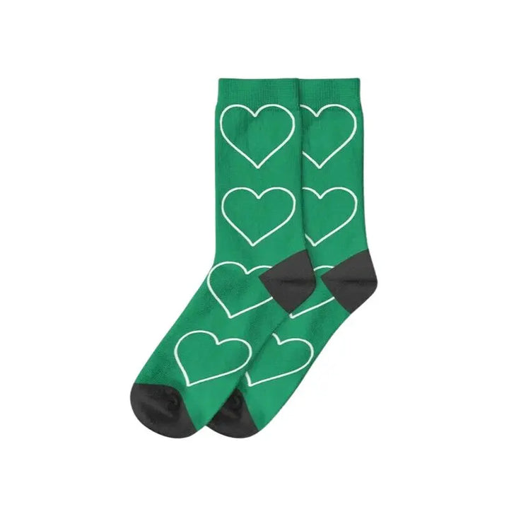 Chaussettes Personnalisées Prénom Vert Foncé