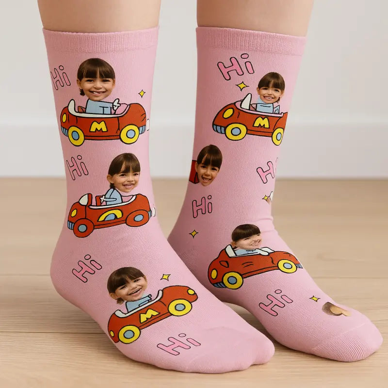 Chaussettes Personnalisées Voiture