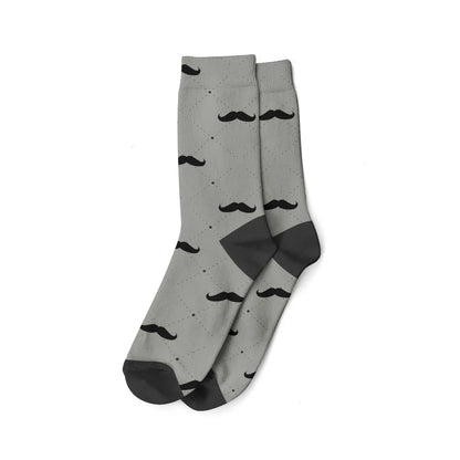 Chaussettes Photos Homme - Gris