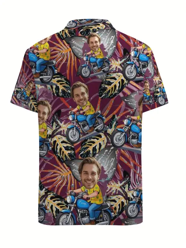 Chemise Homme Personnalisée Rouge