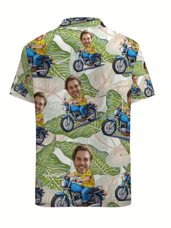 Chemise Homme Personnalisée Vert Matcha