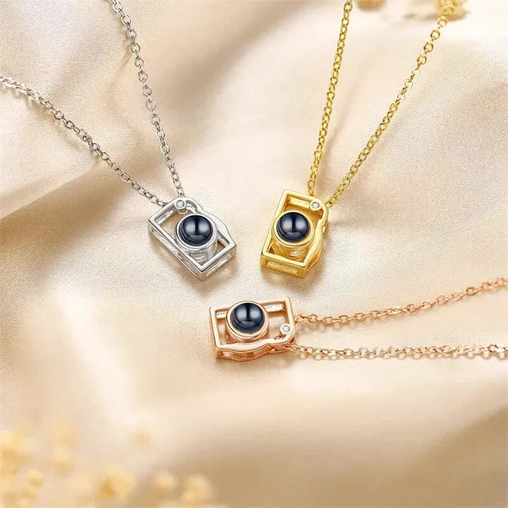 Collier Appareil Photo Personnalisé