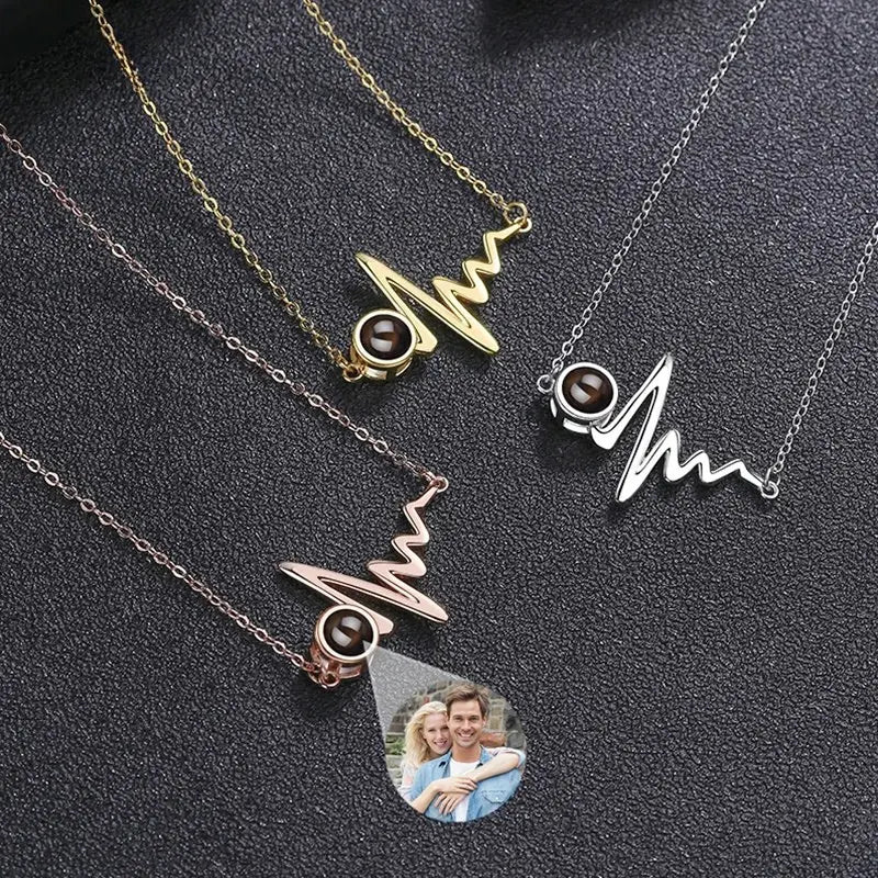 Collier Battement de Cœur avec Photo