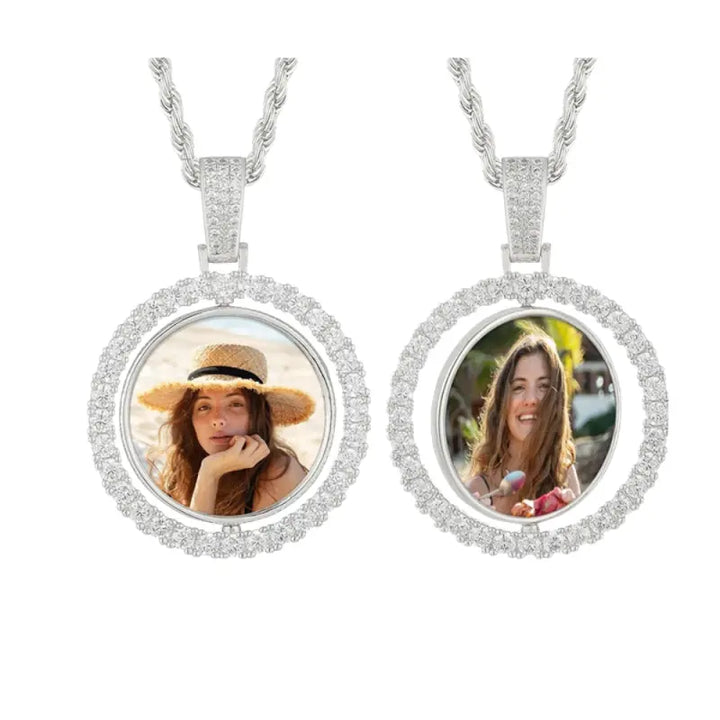Collier Bling Bling Personnalisé Argent