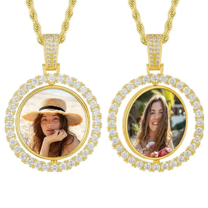 Collier Bling Bling Personnalisé Or