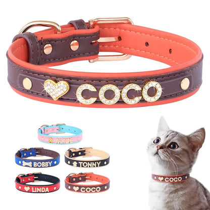 Collier Chat Personnalisé Prénom