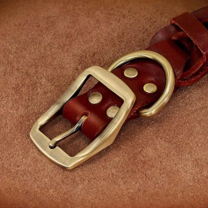 Collier Chien Chasse Gravé