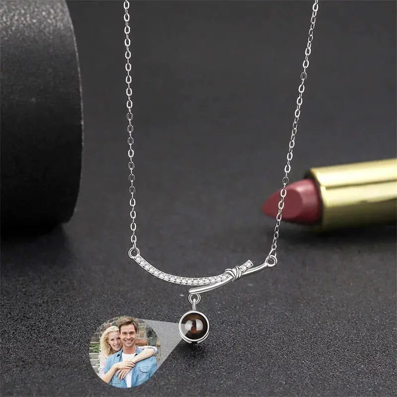 Collier Diamant Personnalisé Argent