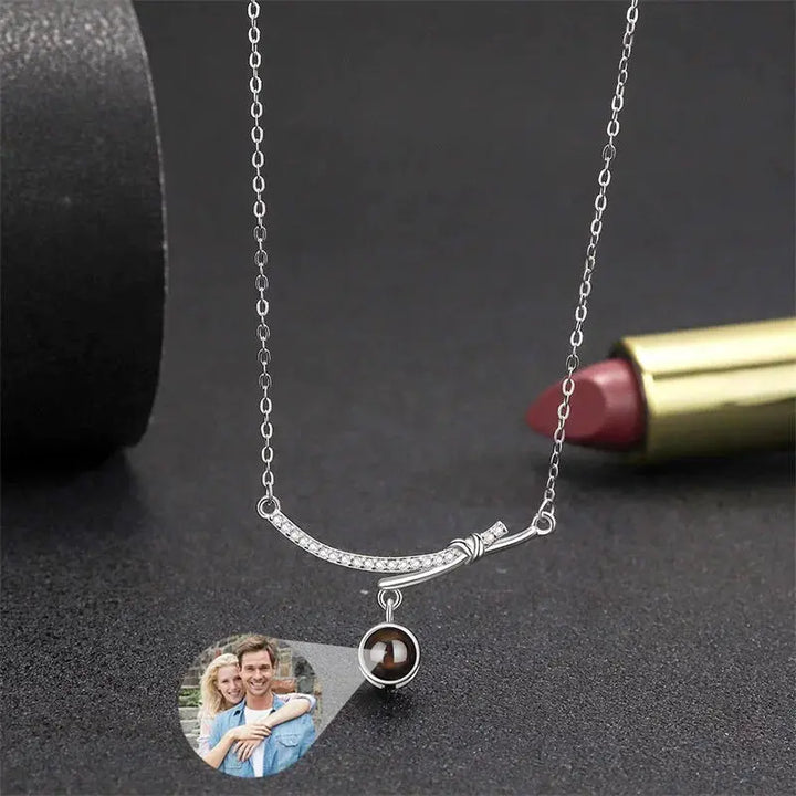 Collier Diamant Personnalisé Argent