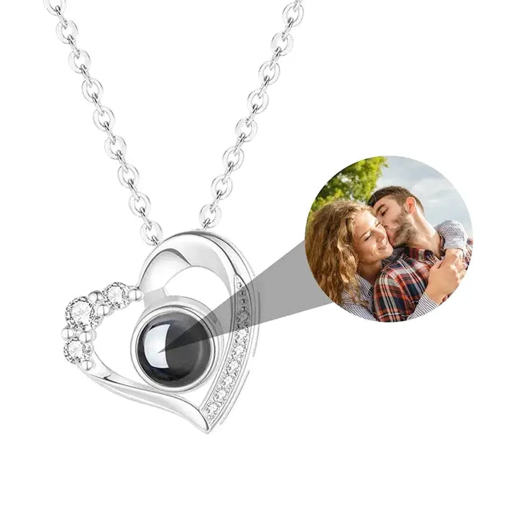 Collier en Coeur avec Photo