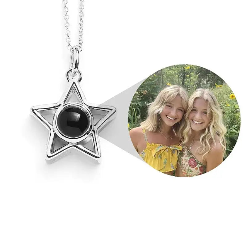Collier Etoile Personnalisable Argent