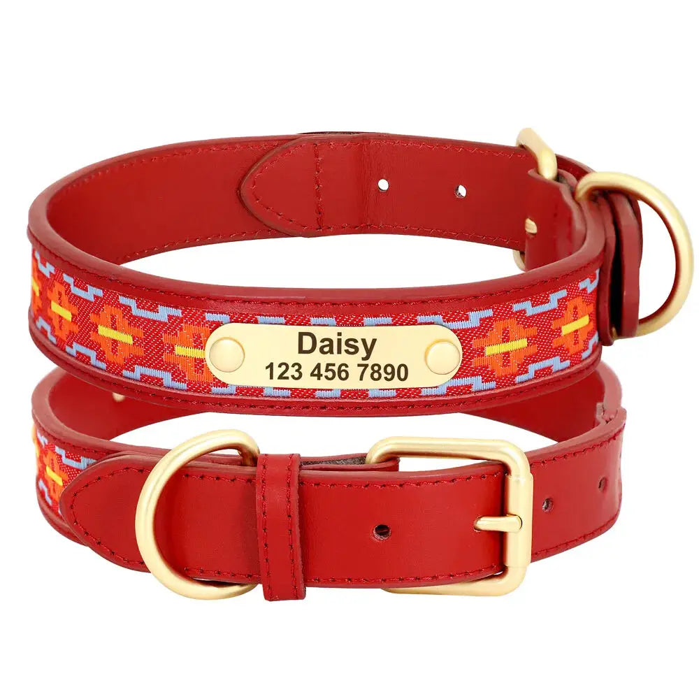 Collier Gravé Chien