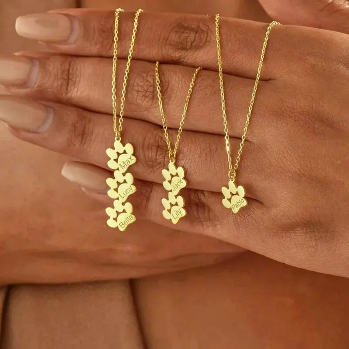 Collier Patte Gravure Personnalisée