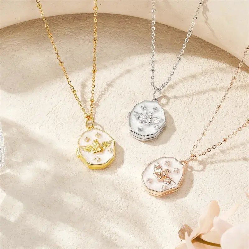 Collier Pendentif avec Photo à L'Intérieur