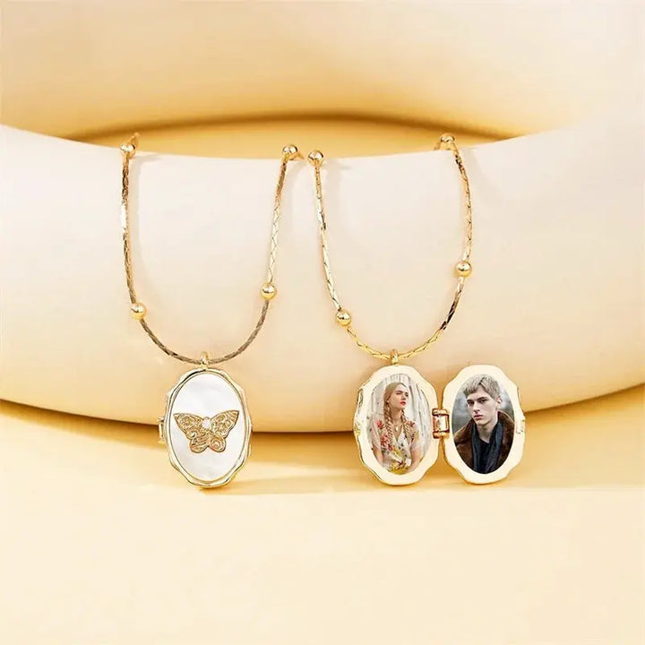 Collier Pendentif Porte Photo 2