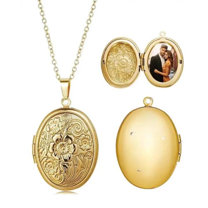 Collier Pendentif Rond Personnalisé