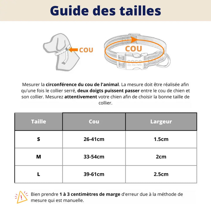 Collier Personnalisé Animaux