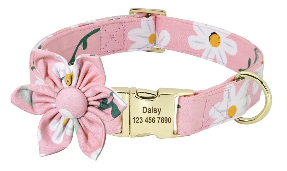 Collier Personnalisé Animaux Rose