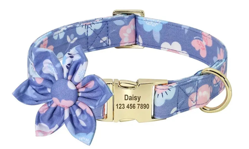 Collier Personnalisé Animaux Violet