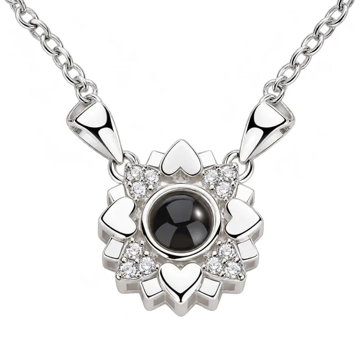 Collier Photo Personnalisable Argent