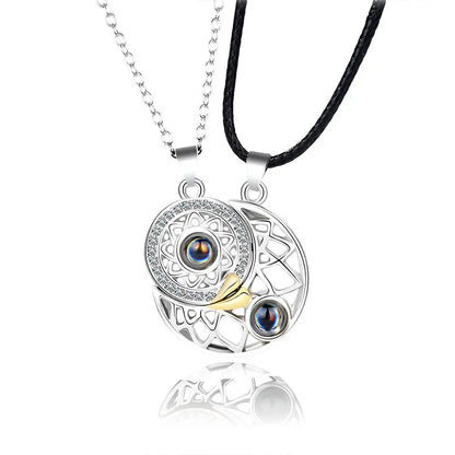 Collier pour Couple - Argenté