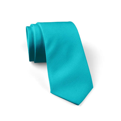 Cravate Personnalisée avec Photo - Bleu canard