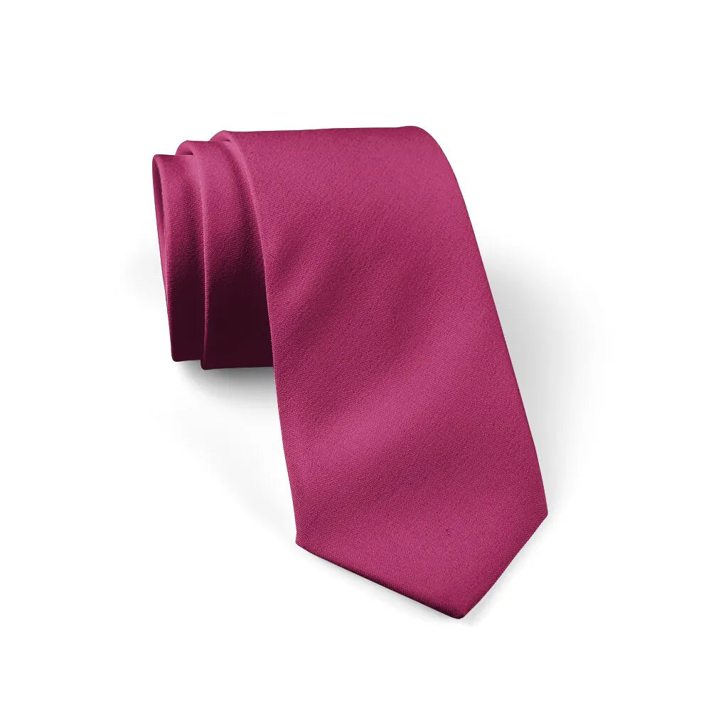 Cravate Personnalisée avec Photo - Bordeaux